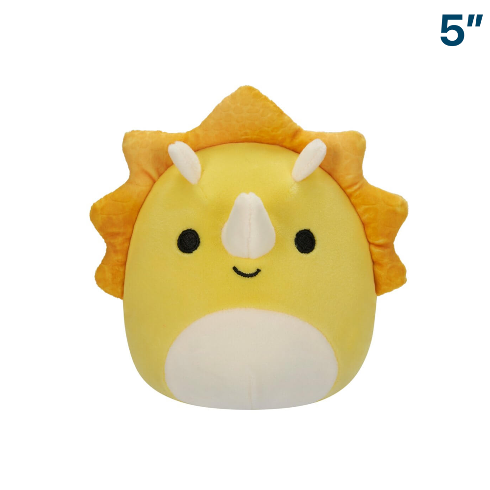 Lancaster the Yellow Triceratops ~ 5" Wave 18 Squishmallow Plush