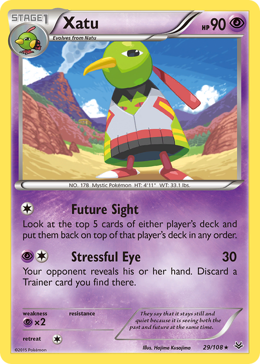 Xatu 29/108 Rare | Roaring Skies | Pokemon Card