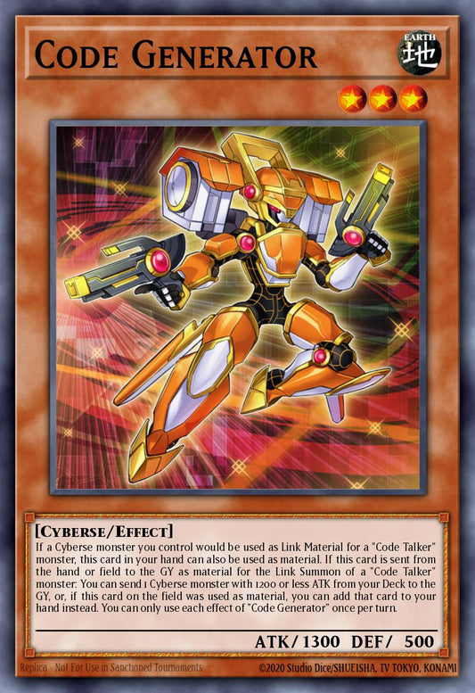 Code Generator - GFP2-EN082 Ultra Rare | Yu-Gi-Oh! Card