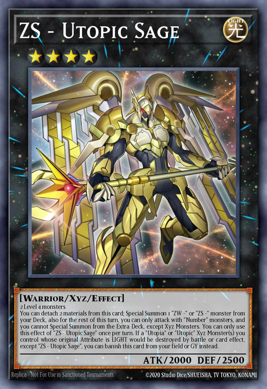 ZS  Utopic Sage - BROL-EN058 Secret Rare | Yu-Gi-Oh! Card