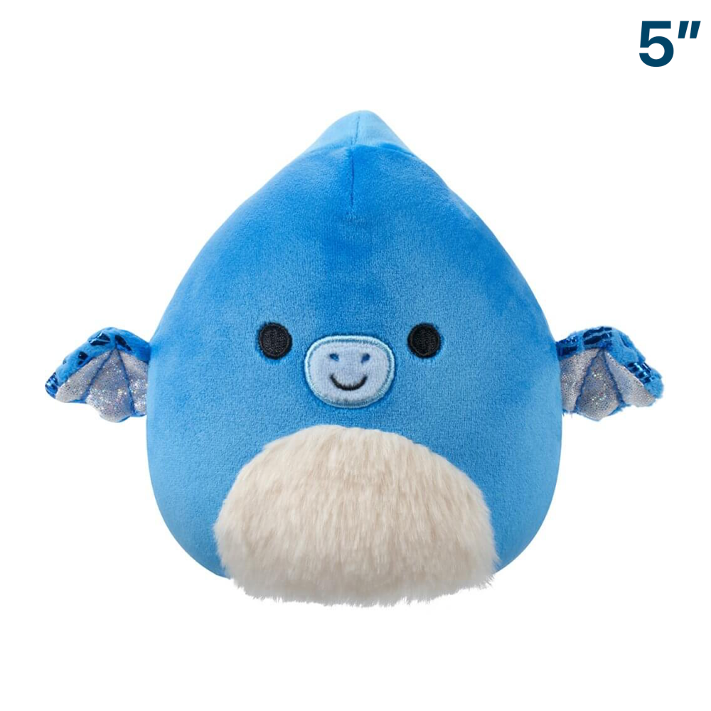 Adam the Blue Pterodactyl Dinosaur ~ 5" Wave 18 Squishmallow Plush