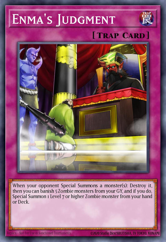 Enma's Judgment - DUOV-EN042 Ultra Rare | Yu-Gi-Oh! Card