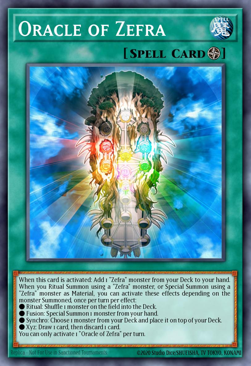 Oracle of Zefra - MGED-EN073 Rare | Yu-Gi-Oh! Card