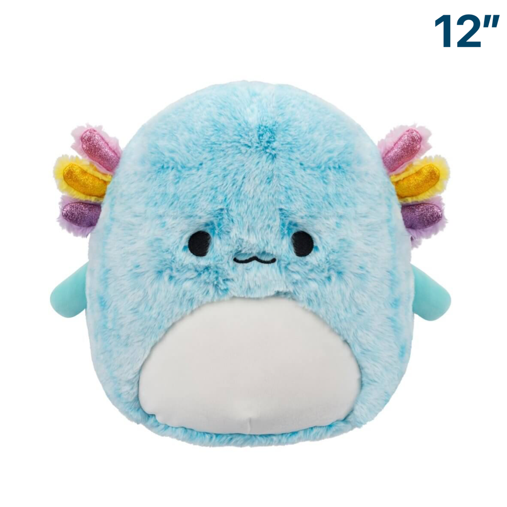 Irina the Blue Axolotl ~ 12" FuzzAMallow Wave 16 A Squishmallow Plush ~ In Stock ~ LIMIT 1 PER CUSTOMER