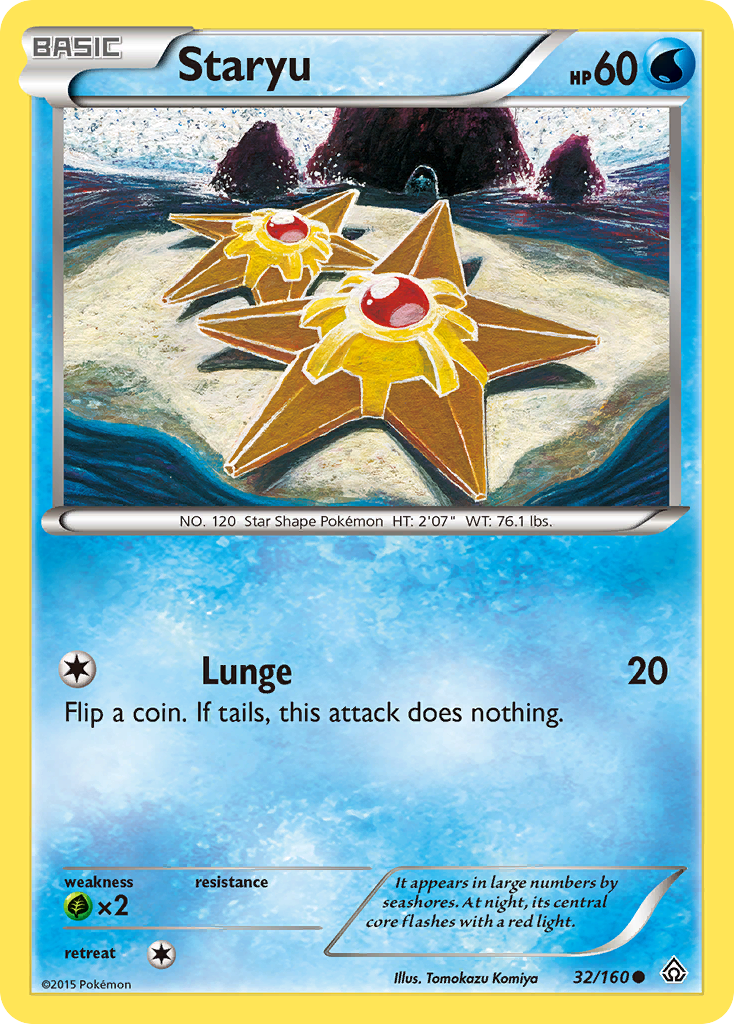 Staryu 32/160 Common | Primal Clash | Pokemon Card