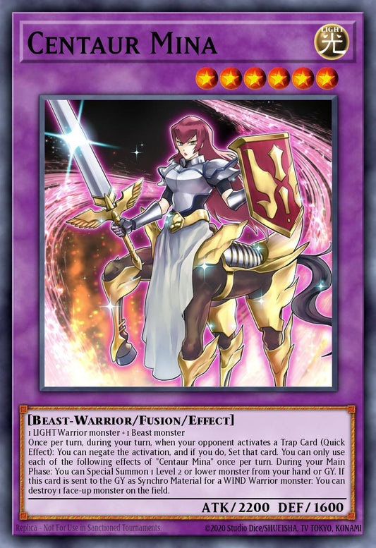 Centaur Mina - BROL-EN020 Secret Rare | Yu-Gi-Oh! Card