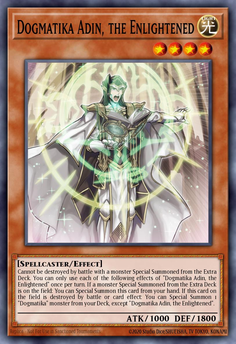 Dogmatika Adin, the Enlightened - MP21-EN103 Ultra Rare | Yu-Gi-Oh! Card