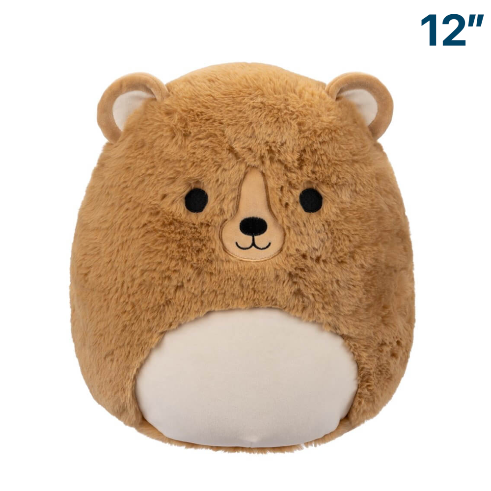 Greta The Brown Bear ~ 12" FuzzAMallow Wave 16 A Squishmallow Plush ...