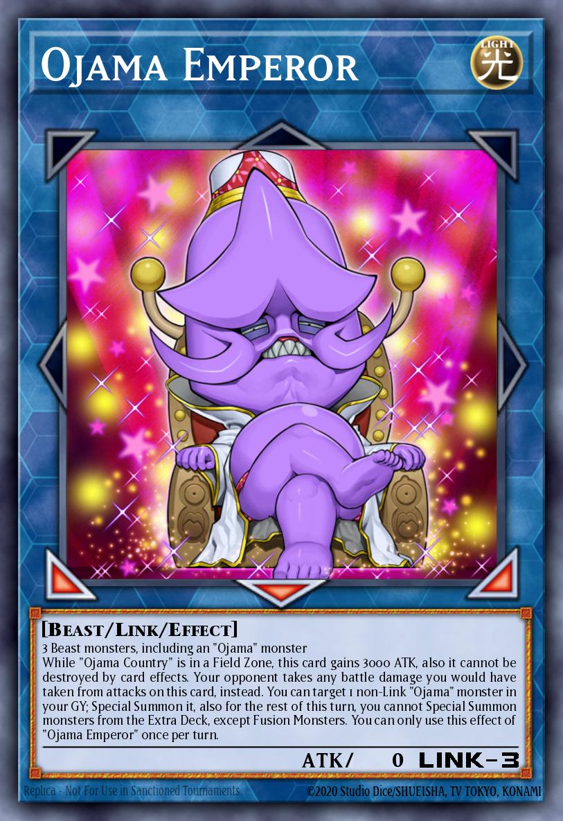 Ojama Emperor - DUOV-EN033 Ultra Rare | Yu-Gi-Oh! Card