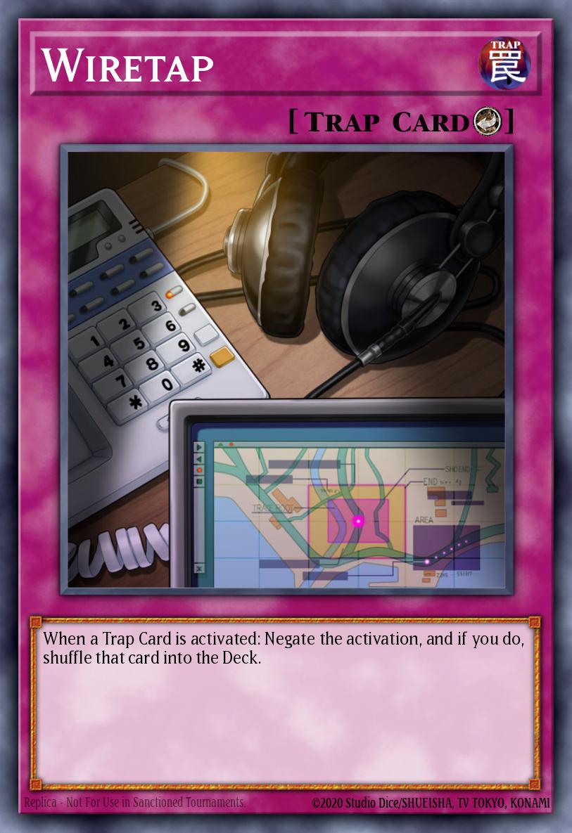 Wiretap - DUDE-EN054 Ultra Rare | Yu-Gi-Oh! Card