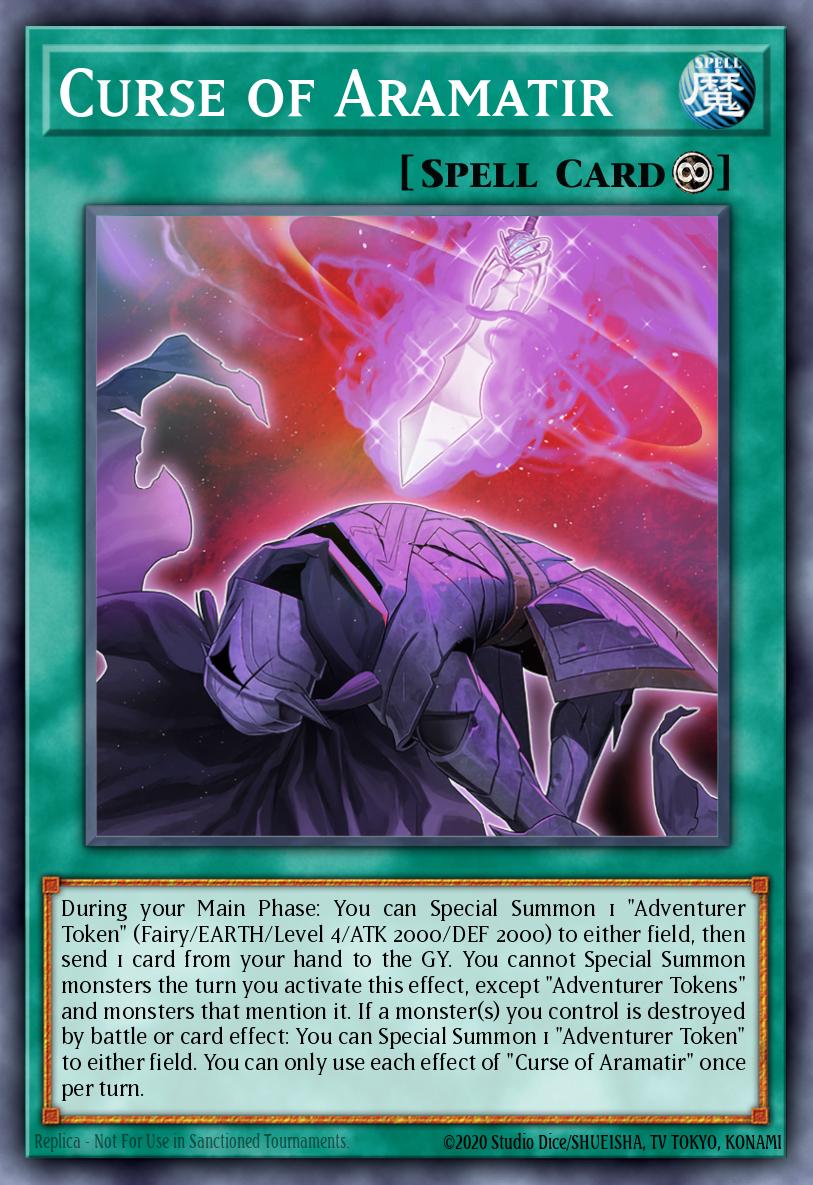 Curse of Aramatir - BLMR-EN099 Ultra Rare | Yu-Gi-Oh! Card