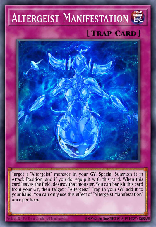 Altergeist Manifestation - EXFO-EN070 Super Rare | Yu-Gi-Oh! Card