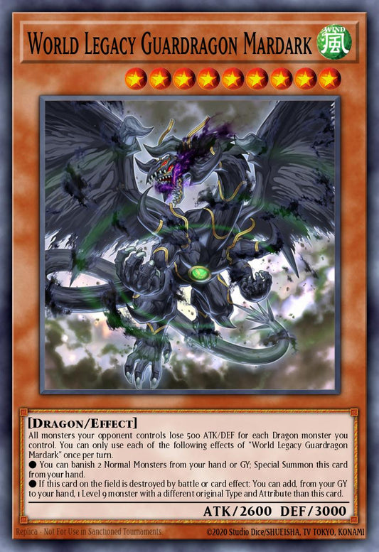 World Legacy Guardragon Mardark - DANE-EN018 Rare | Yu-Gi-Oh! Card