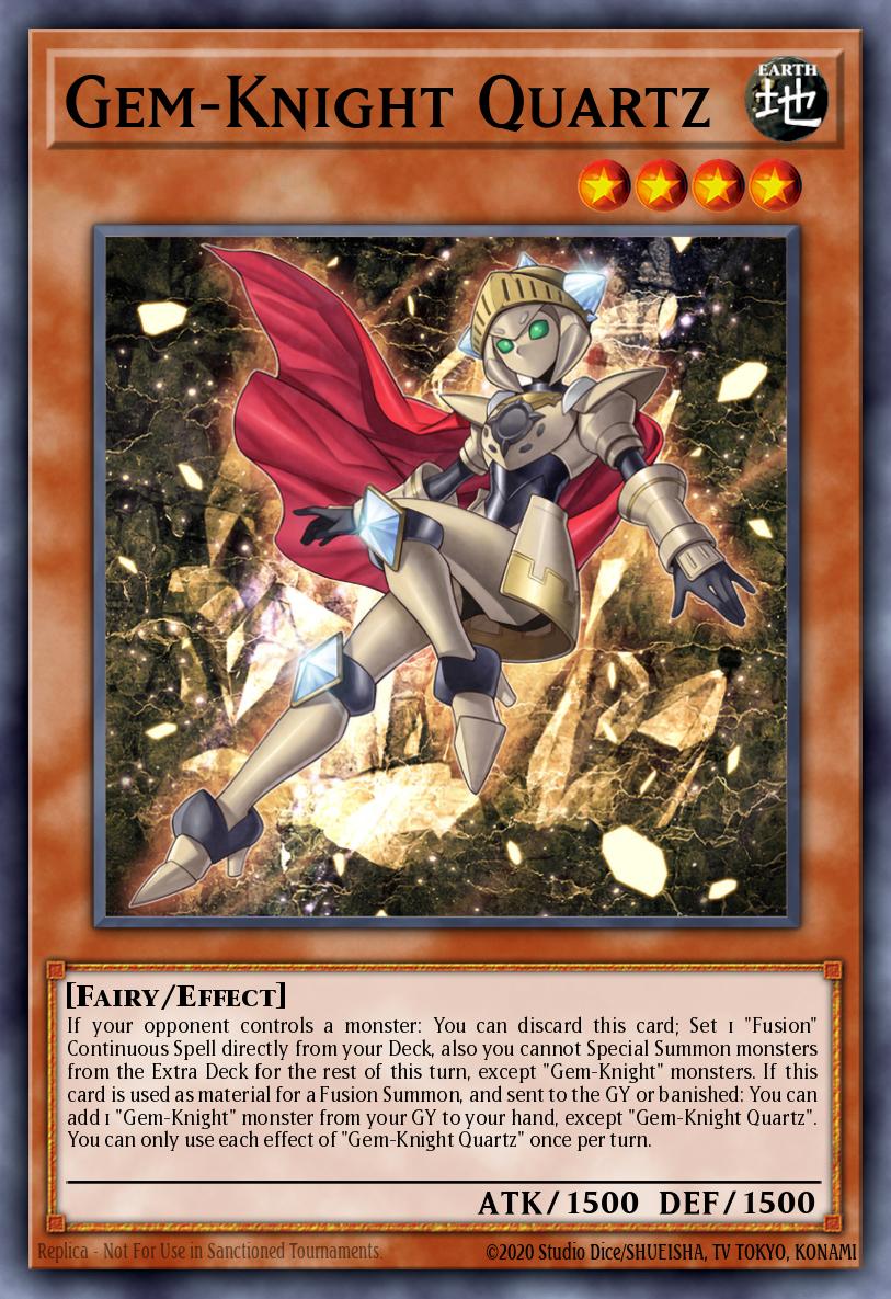 GemKnight Quartz - POTE-EN020 Super Rare | Yu-Gi-Oh! Card