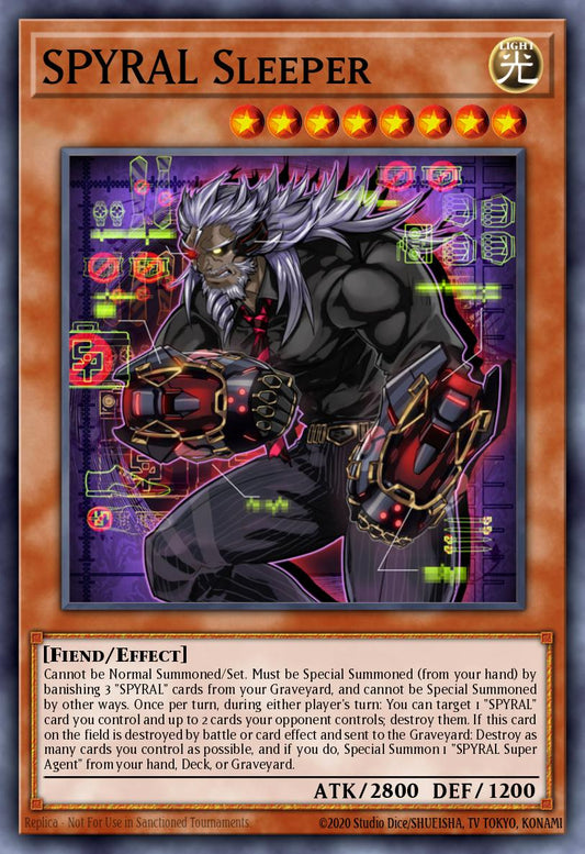 SPYRAL Sleeper - MACR-EN086 Super Rare | Yu-Gi-Oh! Card