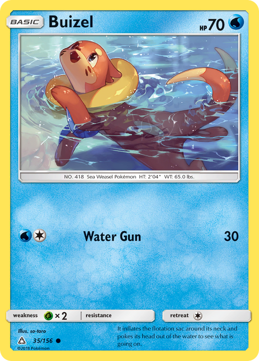 Buizel 35/156 Common | Ultra Prism | Pokemon Card