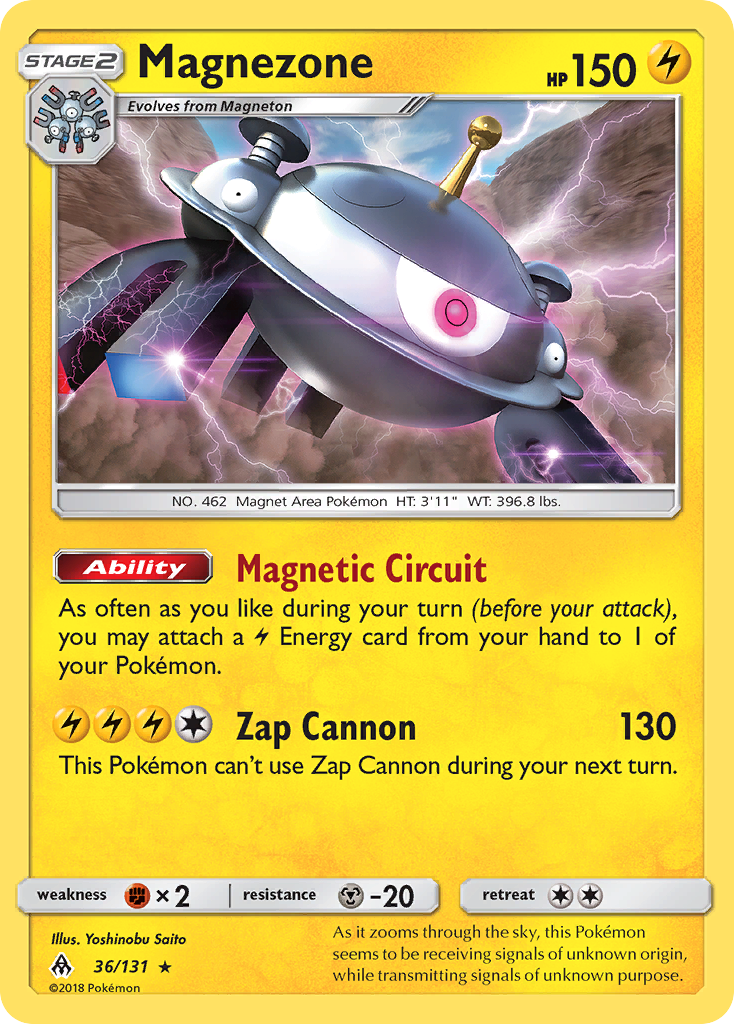 Magnezone 36/131 Rare | Forbidden Light | Pokemon Card