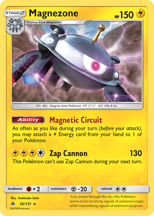 Magnezone 36/131 Rare | Forbidden Light | Pokemon Card