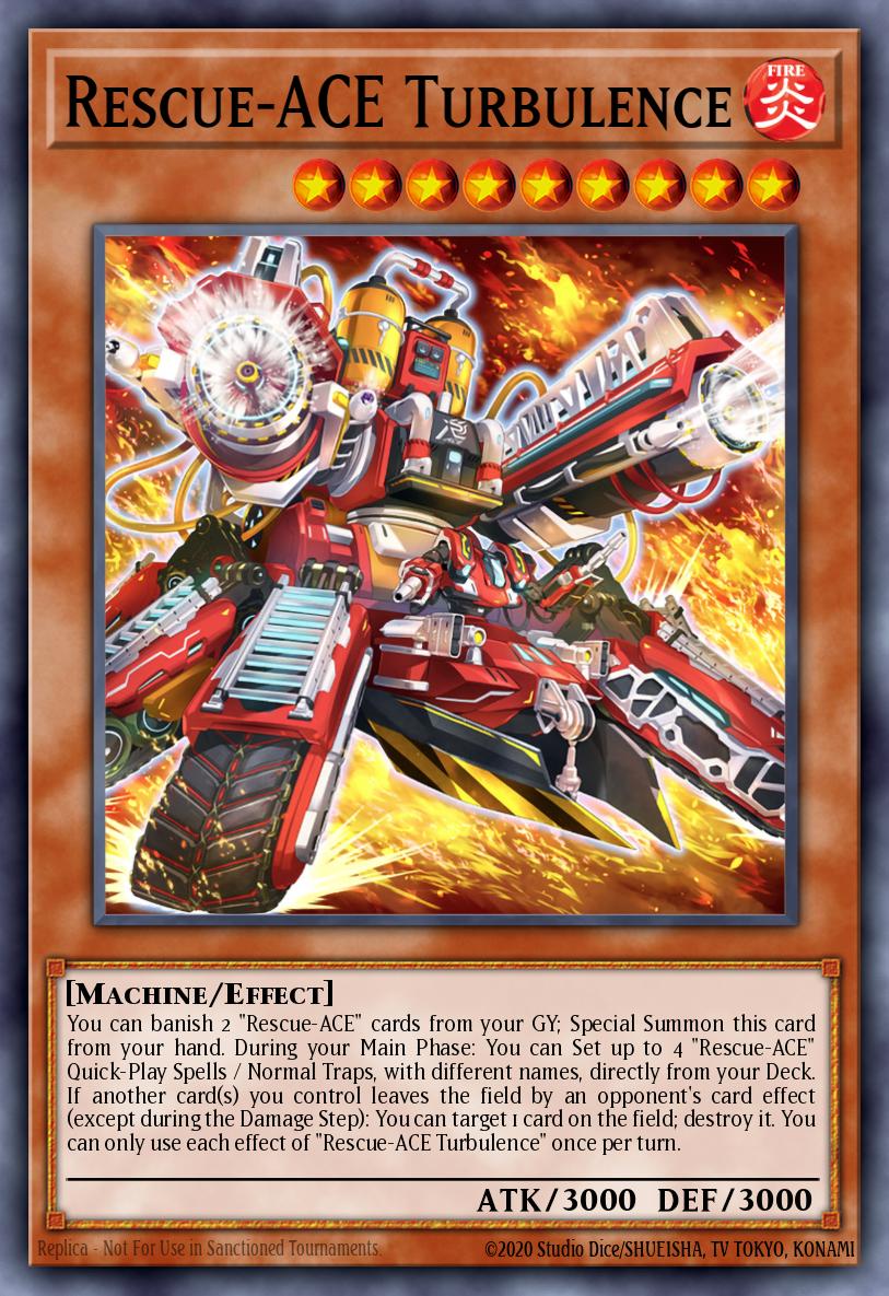 RescueACE Turbulence - MZMI-EN077 Super Rare | Yu-Gi-Oh! Card