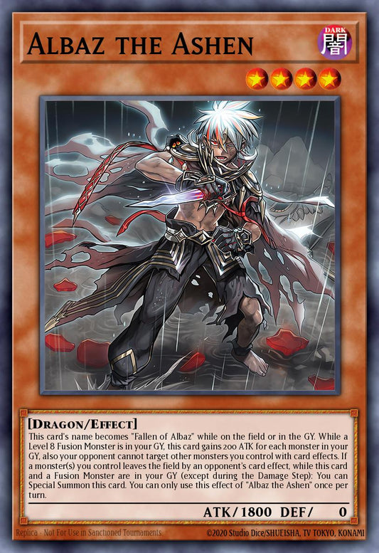 Albaz the Ashen - POTE-EN011 Super Rare | Yu-Gi-Oh! Card