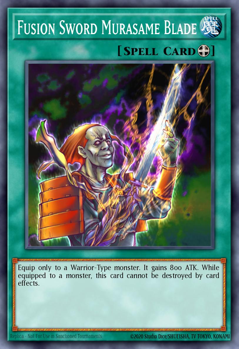 Fusion Sword Murasame Blade - LOD-079 Rare | Yu-Gi-Oh! Card