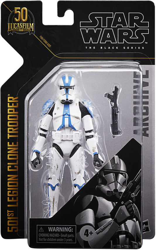 501st Legion Clone Trooper | Star Wars 6” Black Series | Hasbro Action Figure