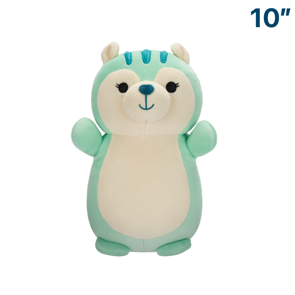 Fuyuki the Mint Squirrel ~ 10" Hugmees Squishmallow Plush