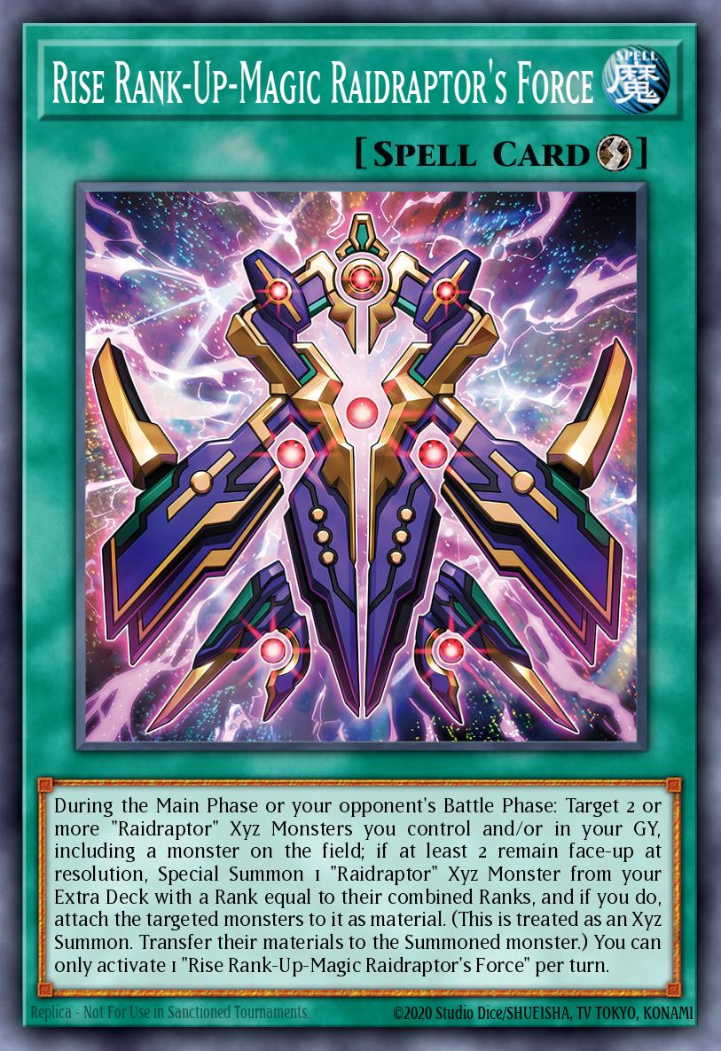 Rise RankUpMagic Raidraptor's Force - PHNI-EN056 Super Rare | Yu-Gi-Oh! Card