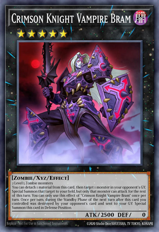 Crimson Knight Vampire Bram - GFP2-EN138 Ultra Rare | Yu-Gi-Oh! Card