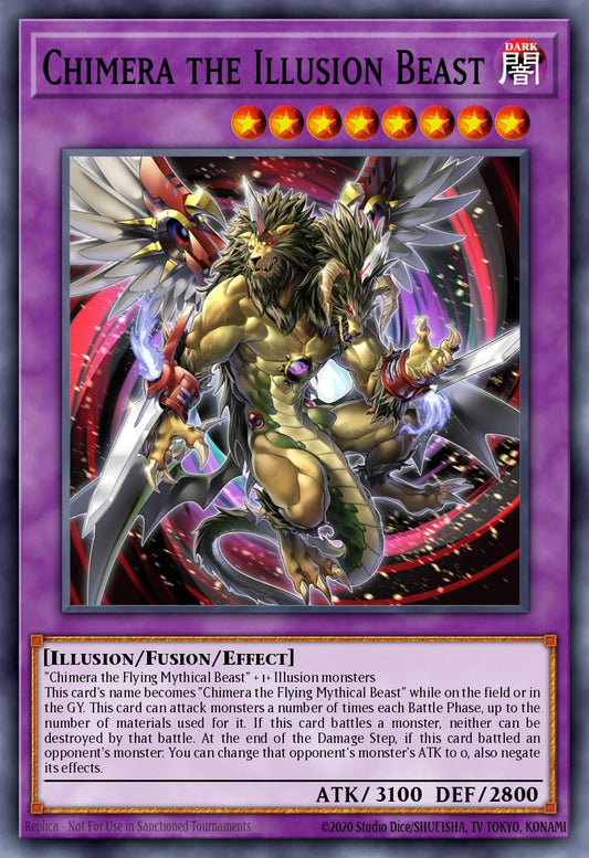 Chimera the Illusion Beast - DUNE-EN034 Super Rare | Yu-Gi-Oh! Card