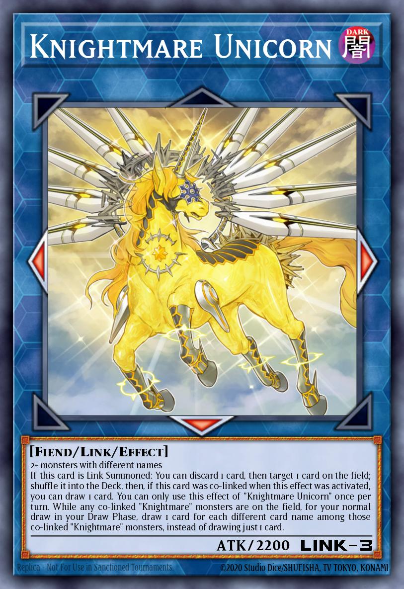 Knightmare Unicorn - GEIM-EN050 Rare | Yu-Gi-Oh! Card