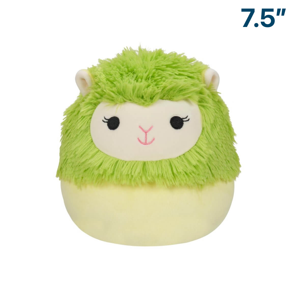 Cavaleri the Green Alpaca ~ 7.5" Wave 18 A Squishmallow Plush