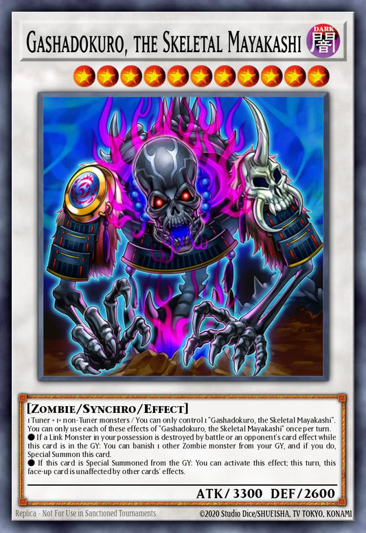 Gashadokuro, the Skeletal Mayakashi - MAMA-EN018 Ultra Rare | Yu-Gi-Oh! Card