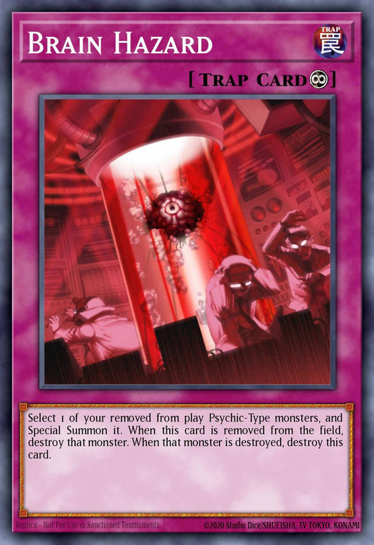 Brain Hazard - EXVC-EN072 Rare | Yu-Gi-Oh! Card