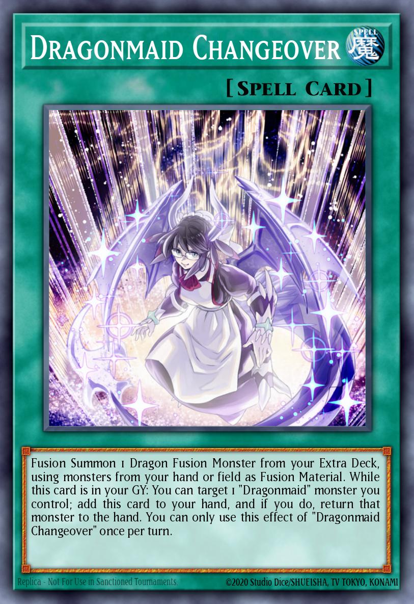 Dragonmaid Changeover - MAMA-EN088 Ultra Rare | Yu-Gi-Oh! Card