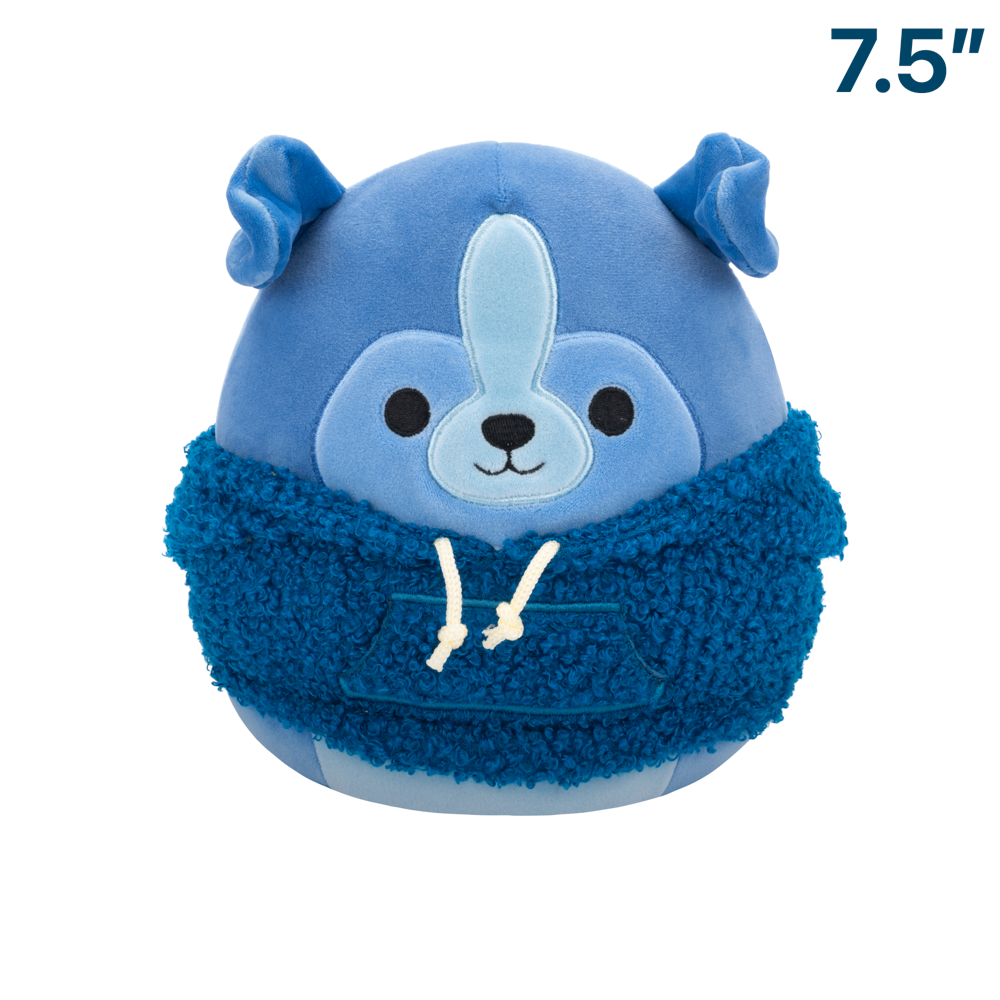 Botera the Blue Sheltie in Hoodie ~ 7.5" Squishmallow Plush