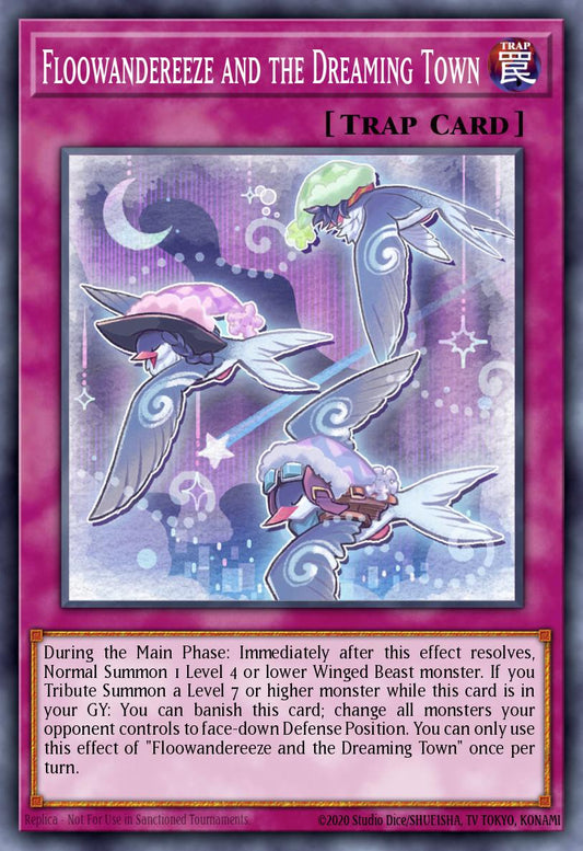 Floowandereeze and the Dreaming Town - BODE-EN074 Super Rare | Yu-Gi-Oh! Card