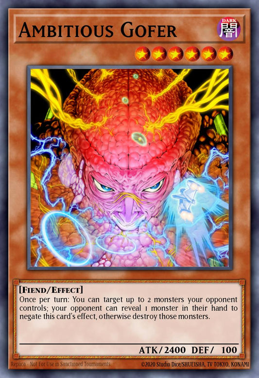 Ambitious Gofer - DREV-EN036 Rare | Yu-Gi-Oh! Card