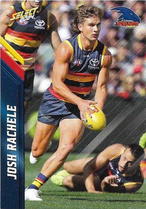 Josh Rachele 
RC #6 Adelaide Crows | 2024 Select AFL Footy Stars | Trading Card