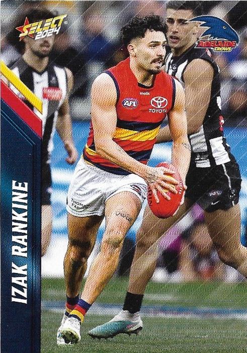 Izak Rankine #7 Adelaide Crows | 2024 Select AFL Footy Stars | Trading Card