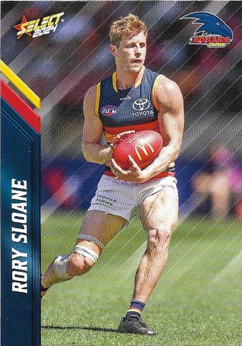 Rory Sloane #9 Adelaide Crows | 2024 Select AFL Footy Stars | Trading Card