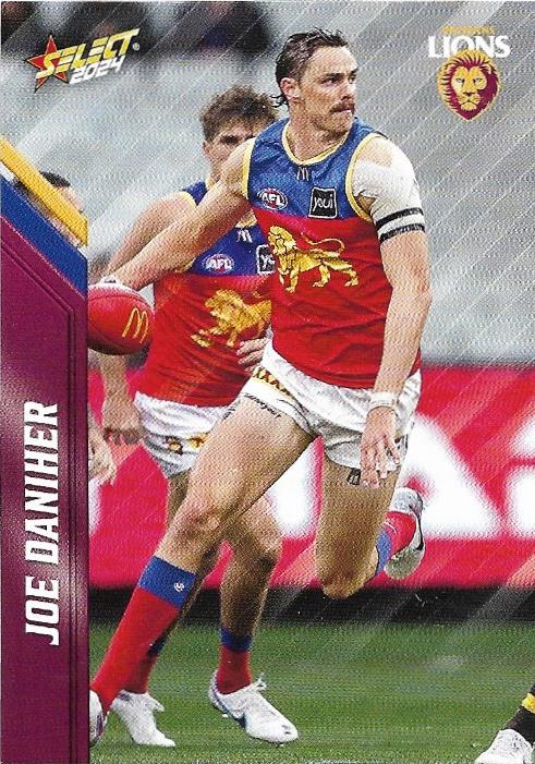 Joe Daniher #15 Brisbane Lions | 2024 Select AFL Footy Stars | Trading Card