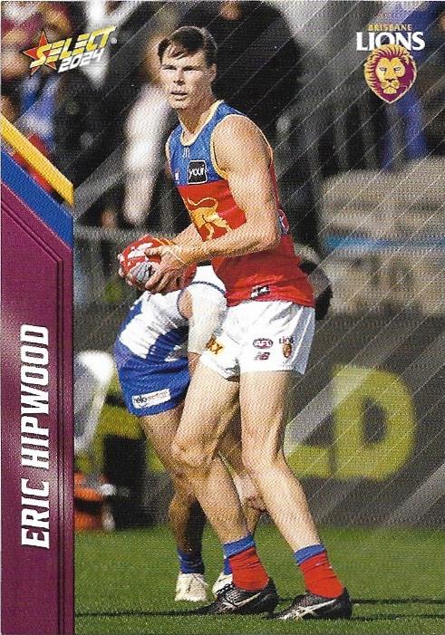 Eric Hipwood #17 Brisbane Lions | 2024 Select AFL Footy Stars | Trading Card