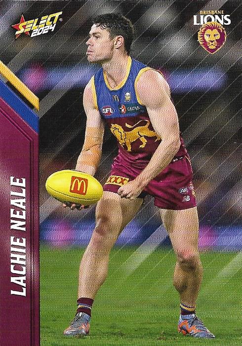 Lachie Neale #19 Brisbane Lions | 2024 Select AFL Footy Stars | Trading Card