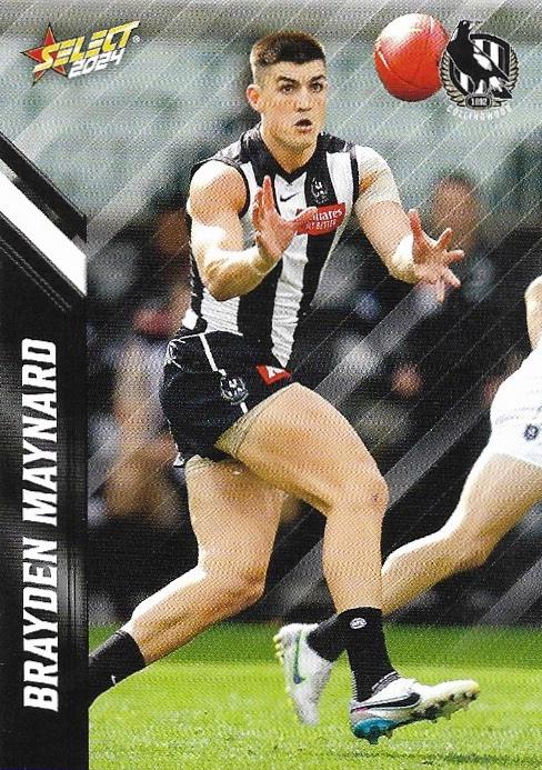 Brayden Maynard #36 Collingwood Magpies | 2024 Select AFL Footy Stars | Trading Card