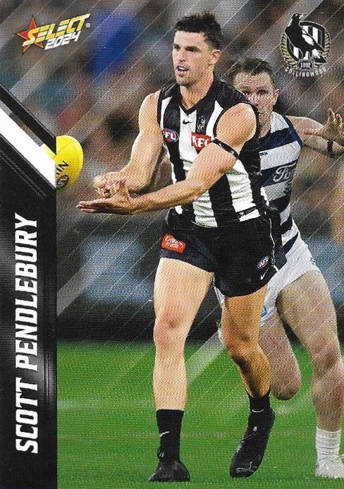 Scott Pendlebury #39 Collingwood Magpies | 2024 Select AFL Footy Stars | Trading Card