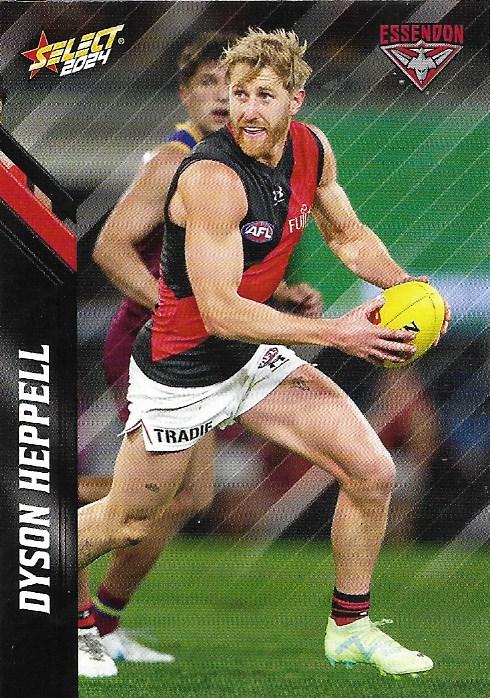 Dyson Heppell #42 Essendon Bombers | 2024 Select AFL Footy Stars | Trading Card