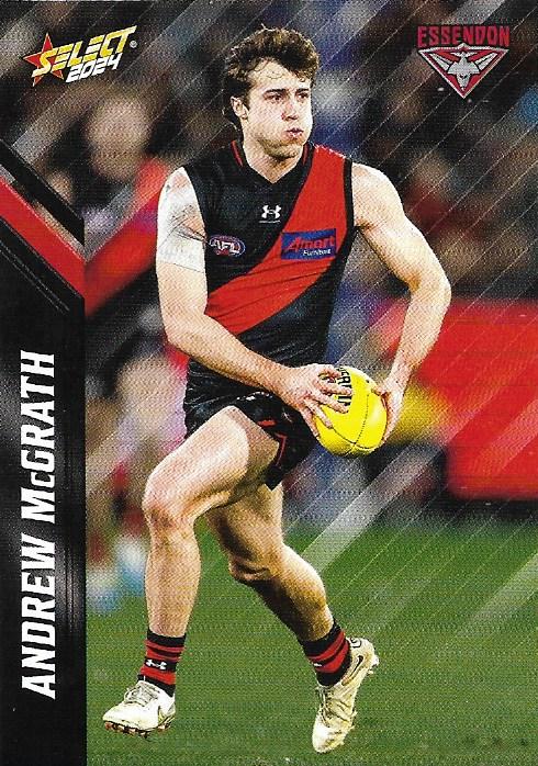 Andrew McGrath #45 Essendon Bombers | 2024 Select AFL Footy Stars | Trading Card