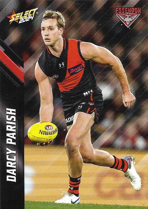 Darcy Parish #47 Essendon Bombers | 2024 Select AFL Footy Stars | Trading Card