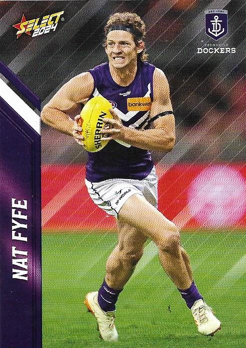 Nat Fyfe #54 Fremantle Dockers | 2024 Select AFL Footy Stars | Trading Card